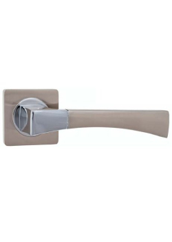 Ручки на розетах Кедр R08-130-AL-SN/CP