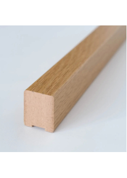 Рейка з МДФ дуб RockWood 25-30-2800 мм