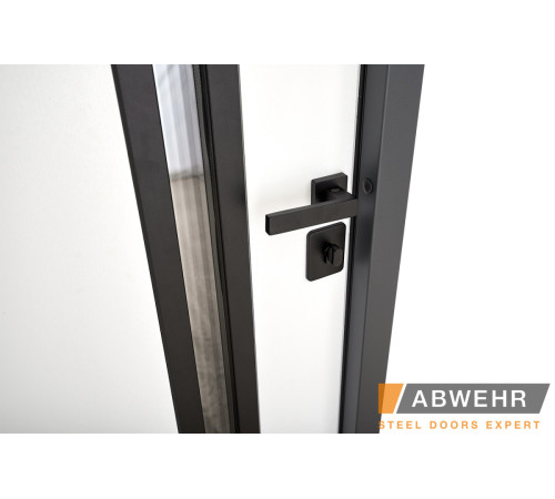 Вхідні Двері Defender (KTM) 506 Nordi Glass RAL 7021Т Abwehr