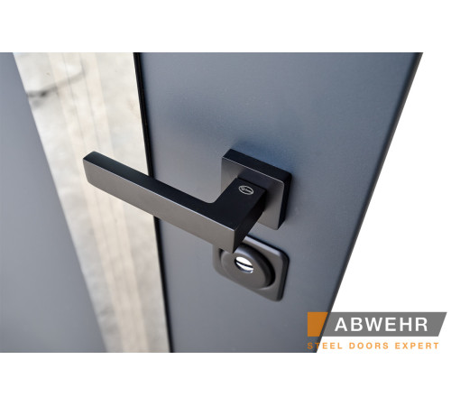 Вхідні Двері Defender (KTM) 506 Nordi Glass RAL 7021Т Abwehr