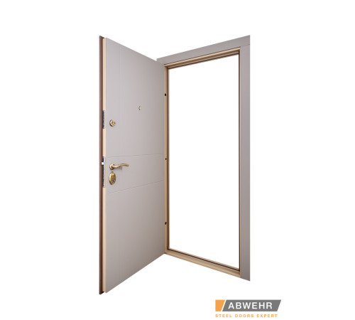 Входные Двери LIGHT (A0) КВАРТИРА хаки темный Abwehr