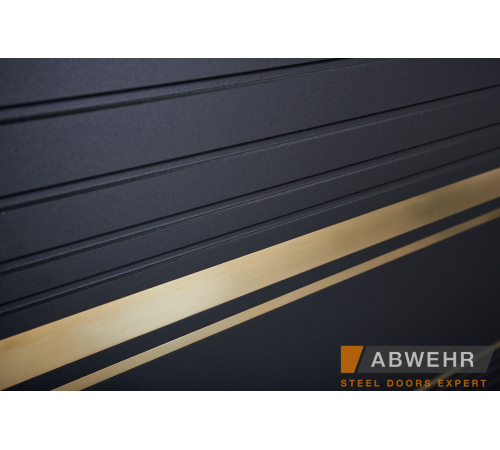 Вхідні Двері MEGAPOLIS (MG3) 545/545 Goldy Abwehr