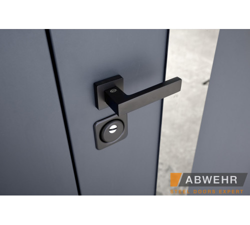 Вхідні Двері Defender (KTM) 506 Nordi Glass RAL 7021Т 1200 Abwehr