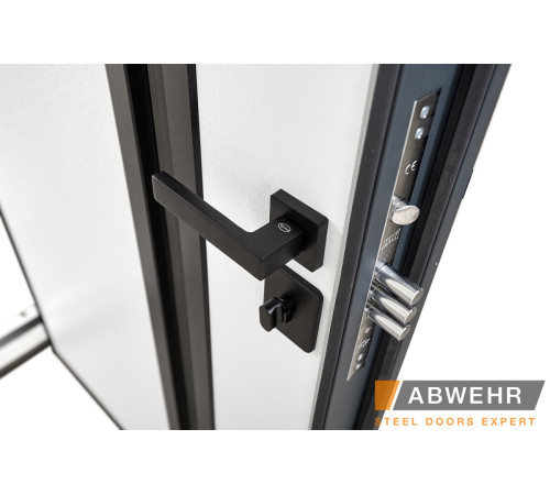 Вхідні Двері Defender (KTM) 506 Nordi Glass RAL 7021Т 1200 Abwehr