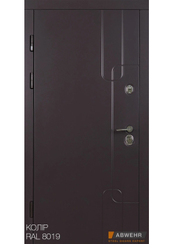 Двері Cotage1 (KT1 з терморозривом) 448 Abwehr