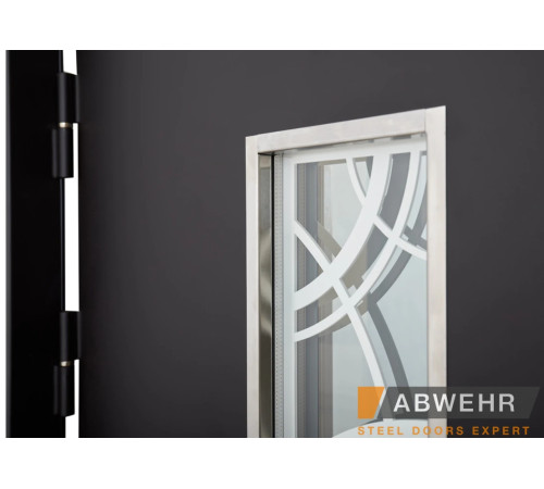 Входные Двери Defender (KTM) 408 Defender Glass RAL 8022Т Abwehr