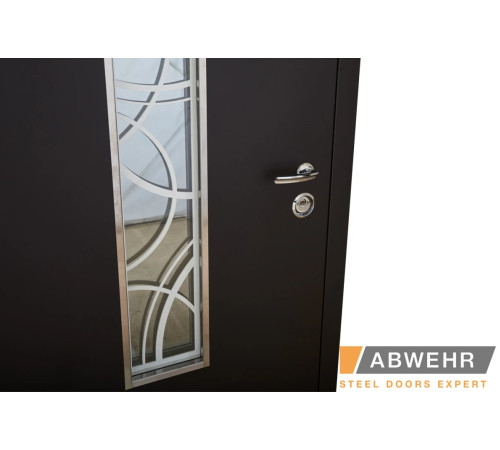 Входные Двери Defender (KTM) 408 Defender Glass RAL 8022Т Abwehr