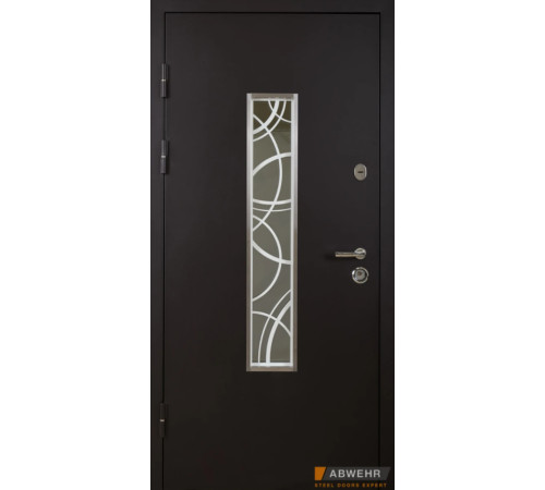Входные Двери Defender (KTM) 408 Defender Glass RAL 8022Т Abwehr