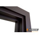 Вхідні Двері BIONICA 2 (BN2) LAMPRE (LP-6) дуб темний Abwehr