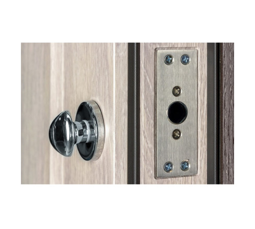 Вхідні Двері МОДЕЛЬ К-612 544 Дуб немо карбон / Дуб немо срібний Булат