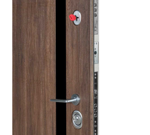 Вхідні Двері К-8 МОДЕЛЬ 520/236 Дуб табак/Дуб немо лате Булат