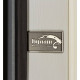 Вхідні Двері Термоультра (квадро) Securemme 546/607 Роксі антрацит/Біла шагрень дзеркало Булат