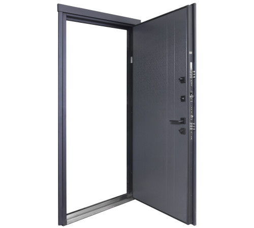 Вхідні Двері Котедж 710/265 Metalic anthracite/Вулична Антрацит сірий