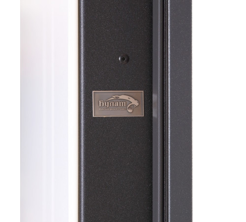 Вхідні Двері Котедж 710/265 Metalic anthracite/Вулична Білий Атласний