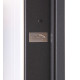 Вхідні Двері Котедж 710/265 Metalic anthracite/Вулична Білий Атласний