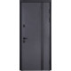Вхідні Двері Котедж 710/265 Metalic anthracite/Вулична Білий Атласний