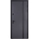 Вхідні Двері Котедж 710/265 Metalic anthracite/Вулична Білий Атласний