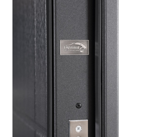Входные Двери Коттедж 705/431 Metalic anthracite/Уличная Антрацит серый Булат