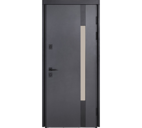 Входные Двери Коттедж 705/431 Metalic anthracite/Уличная Антрацит серый Булат