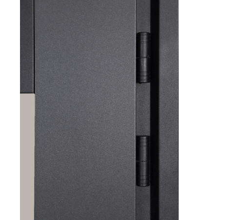 Входные Двери Коттедж 705/431 Metalic anthracite/Уличная Антрацит серый Булат