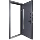 Входные Двери Коттедж 705/431 Metalic anthracite/Уличная Антрацит серый Булат