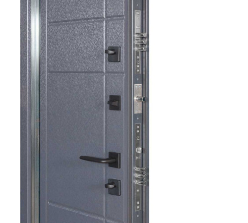 Вхідні Двері ТЕРМО ХАУС 1200 мм Kale 705/431 Темний антрацит/Вулична Антрацит сірий
