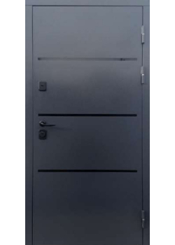 Двері ПРЕМІУМ Молоток 2 RAL 7024/Антрацит Portalino