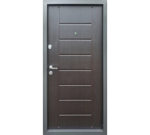 Вхідні Двері Еталон Канзас венге темний "Qdoors"