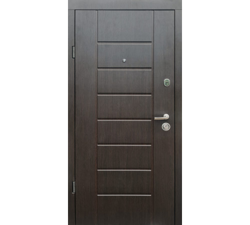 Вхідні Двері Еталон Канзас венге темний "Qdoors"
