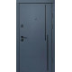 Вхідні Двері Ультра Крос-Аk антрацит/біла шагрень Qdoors