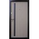 Входные Двери Браш Al серая текстура-какао Qdoors