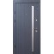 Входные Двери Браш Al серая текстура-какао Qdoors