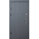 Вхідні Двері Преміум Арт бетон графіт-бетон крем Qdoors