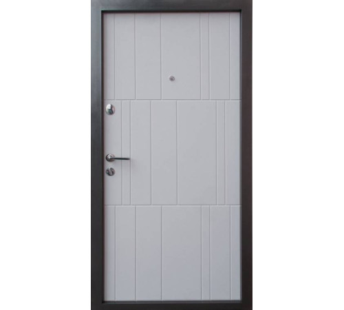 Вхідні Двері Преміум Арт бетон графіт-бетон крем Qdoors