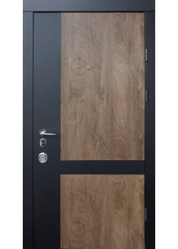 Двері Франк-М зпил дерева кон'ячний Qdoors