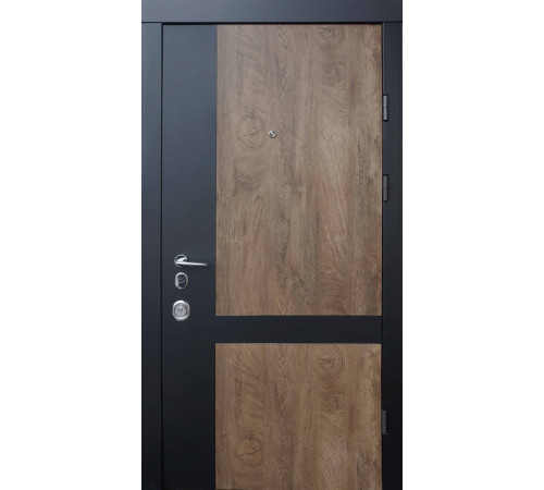 Вхідні Двері Франк-М зпил дерева кон'ячний Qdoors