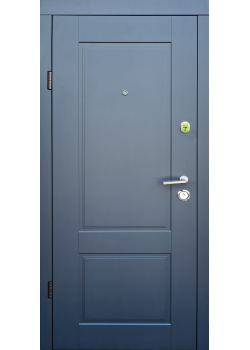 Двери Эталон Соната антрацит/белое дерево "Qdoors"