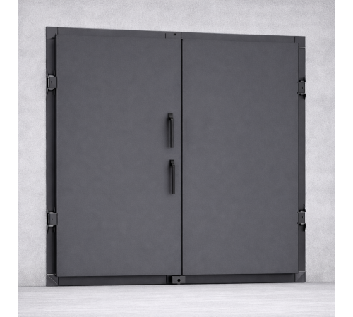 Входные Двери для бомбоубежища Герметичные усиленные 100 кПа 9 RockWood