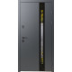 Вхідні Двері Афіна ArWood RAL 7016/ПВХ антрацит Sarmak