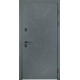 Вхідні Двері Свея ArWood RAL 7016/ПВХ біле дерево Sarmak