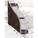 Входные Двери Рим 71 Орех Темный/Дуб филадельфия StalMax