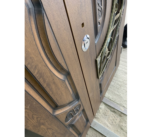 Вхідні Двері OPTIMA 1200 склопакет Steelguard