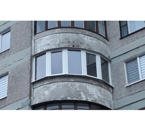 Балкон напівкруглий Steko V62