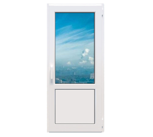 Металопластикові двері Veka Softline 82 поворотно-відкидні 800 x 2000 мм