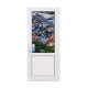 Металлопластиковые двери Viknaroff Fenster 500 поворотно-откидные 800 x 2000 мм