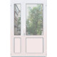 Металопластикові балконні двері VEKA Softline 82 поворотно-відкидне 1300 x 2000 мм