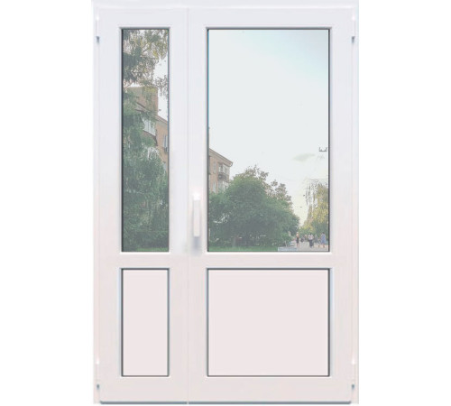 Металопластикові вхідні двері VEKA Proline 1300 x 2200 мм
