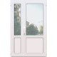 Металопластикові вхідні двері VEKA Proline 1300 x 2200 мм